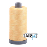 Aurifil Mako 28wt Cotton 750 m 820 yd. spool - 2130 Medium Butter